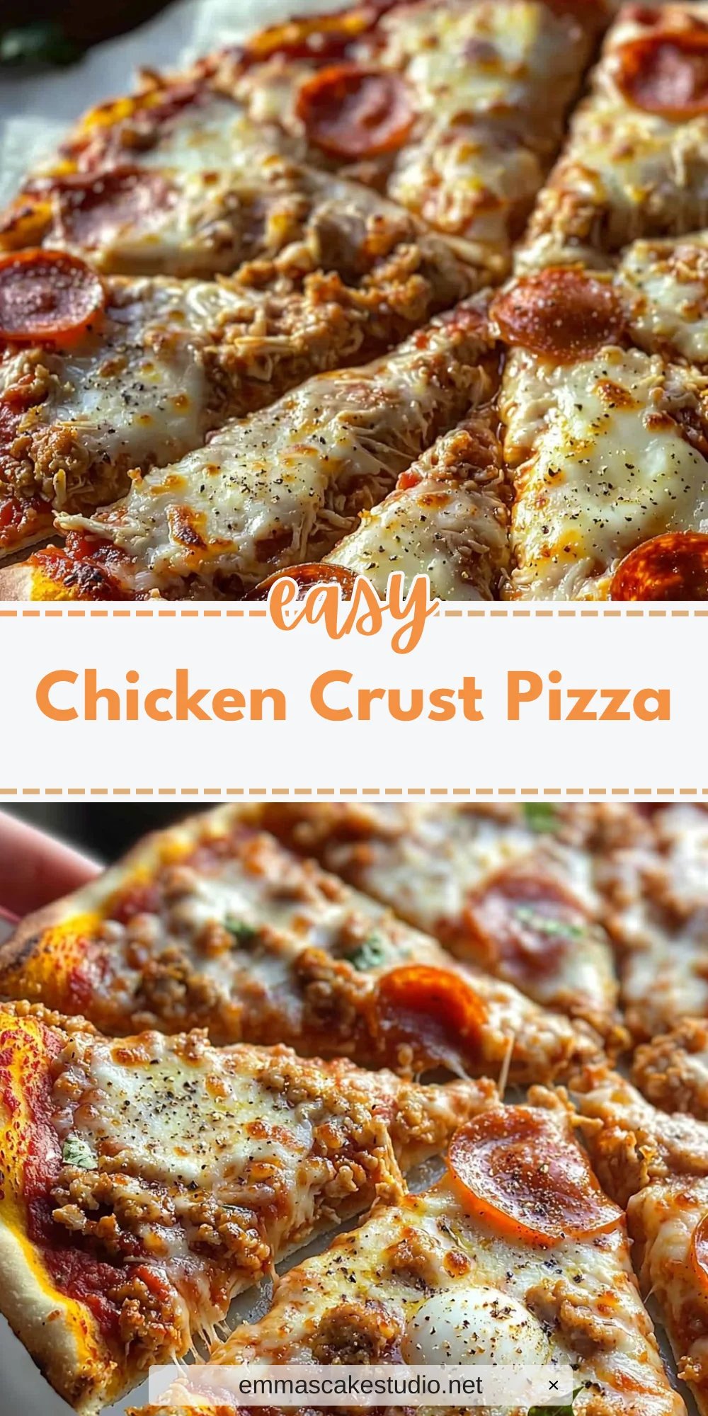 Chicken Crust Pizza