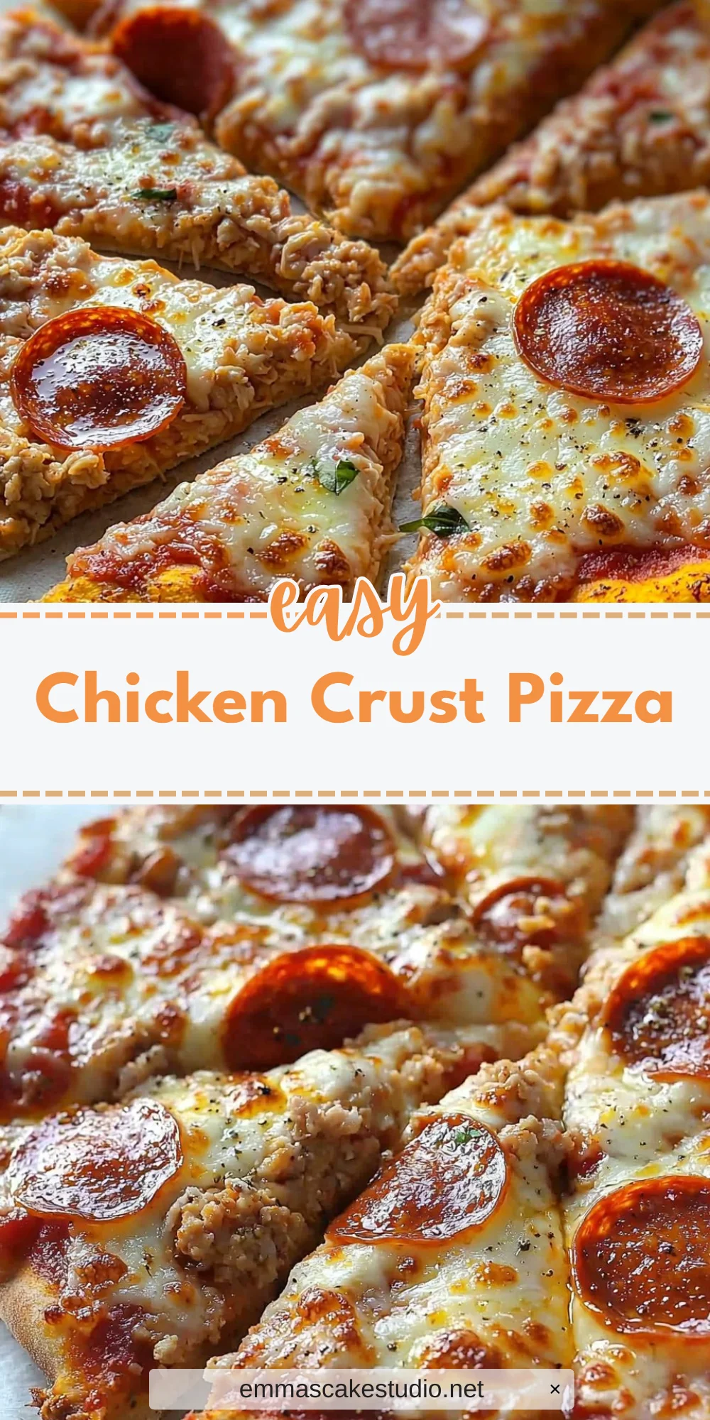 Chicken Crust Pizza