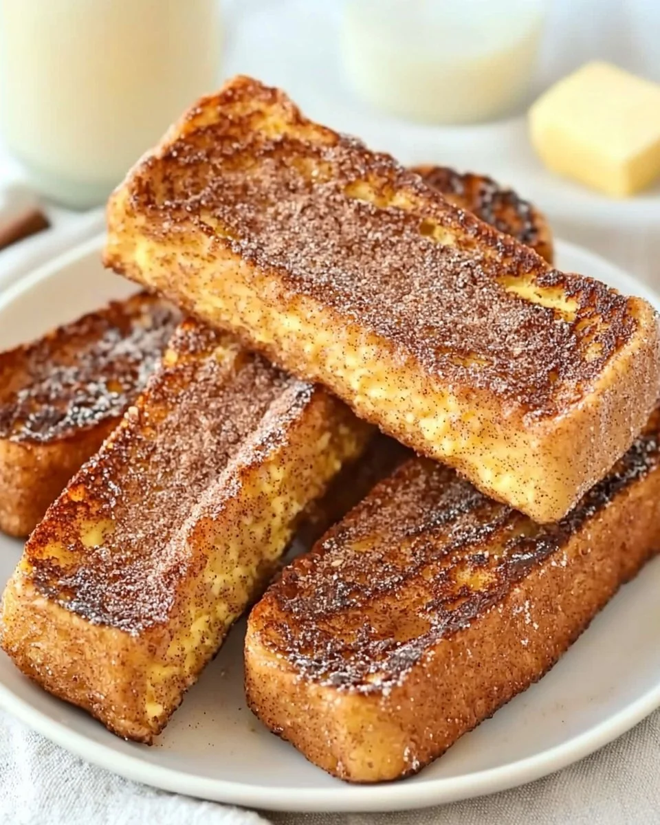 Cinnamon French Toast Sticks
