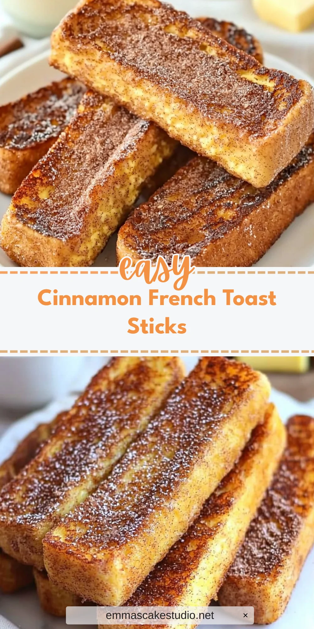 Cinnamon French Toast Sticks