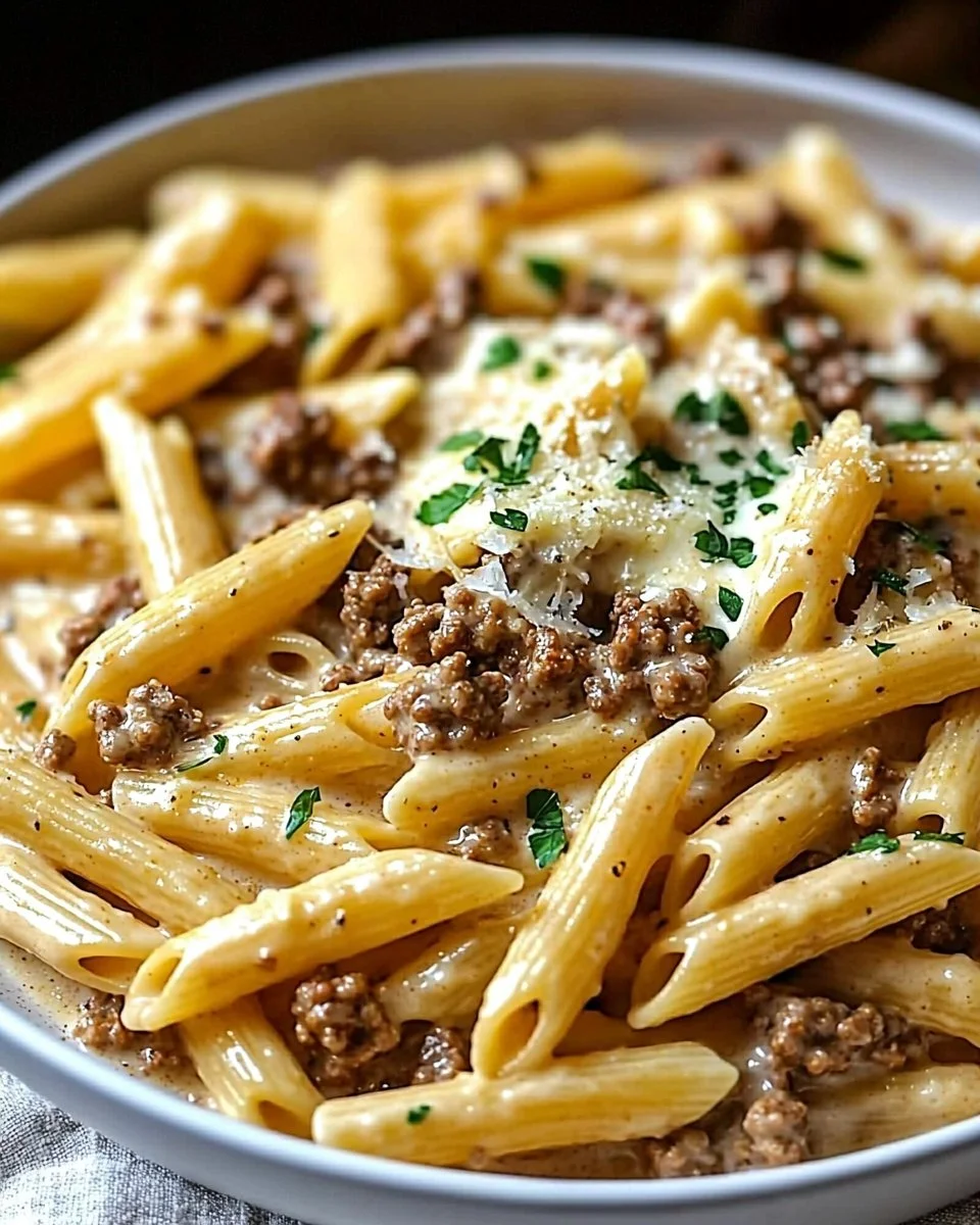 Creamy Beef Pasta