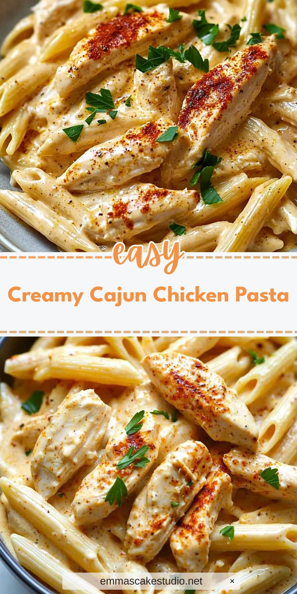 Creamy Cajun Chicken Pasta