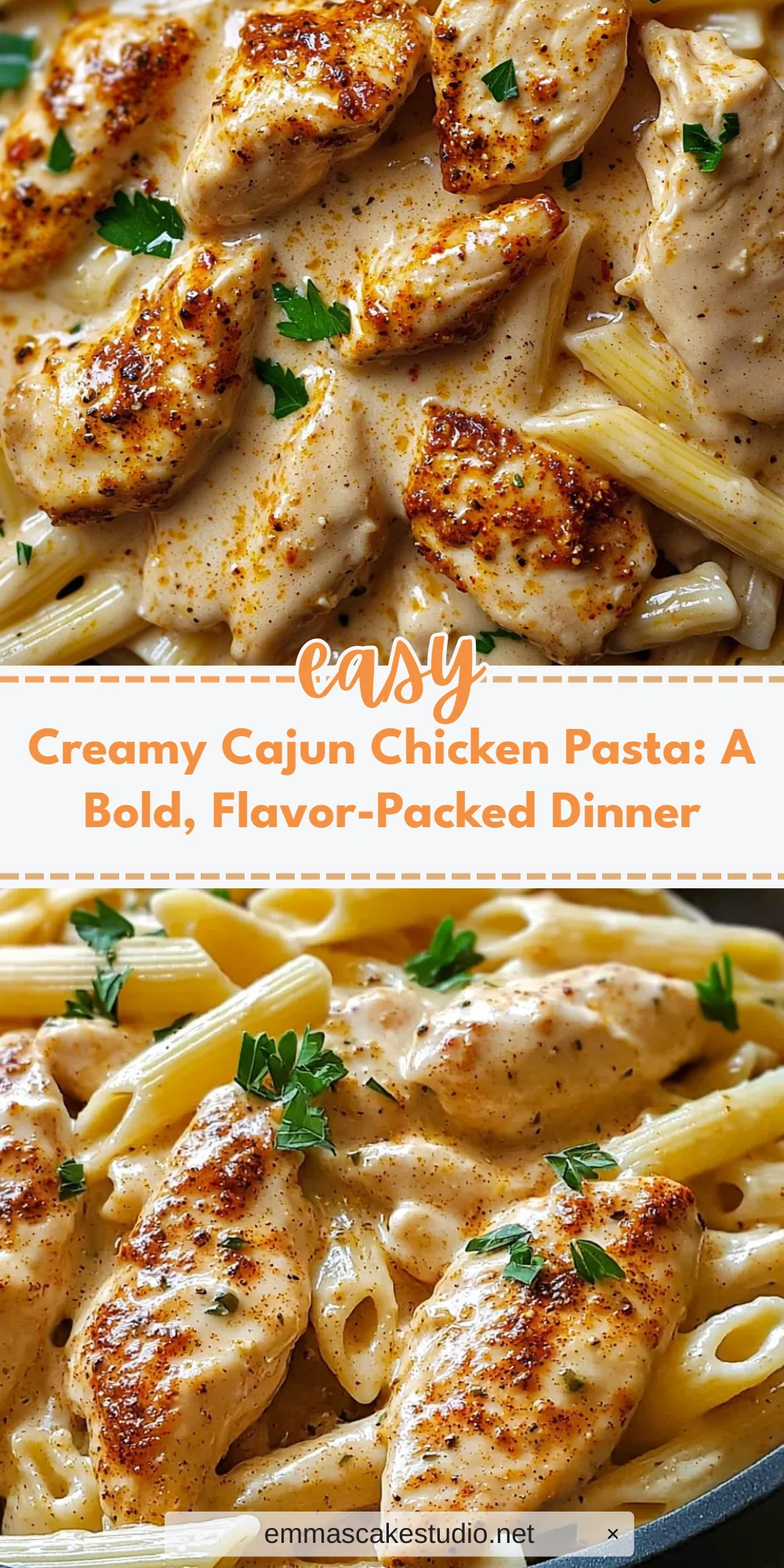 Creamy Cajun Chicken Pasta: A Bold, Flavor-Packed Dinner