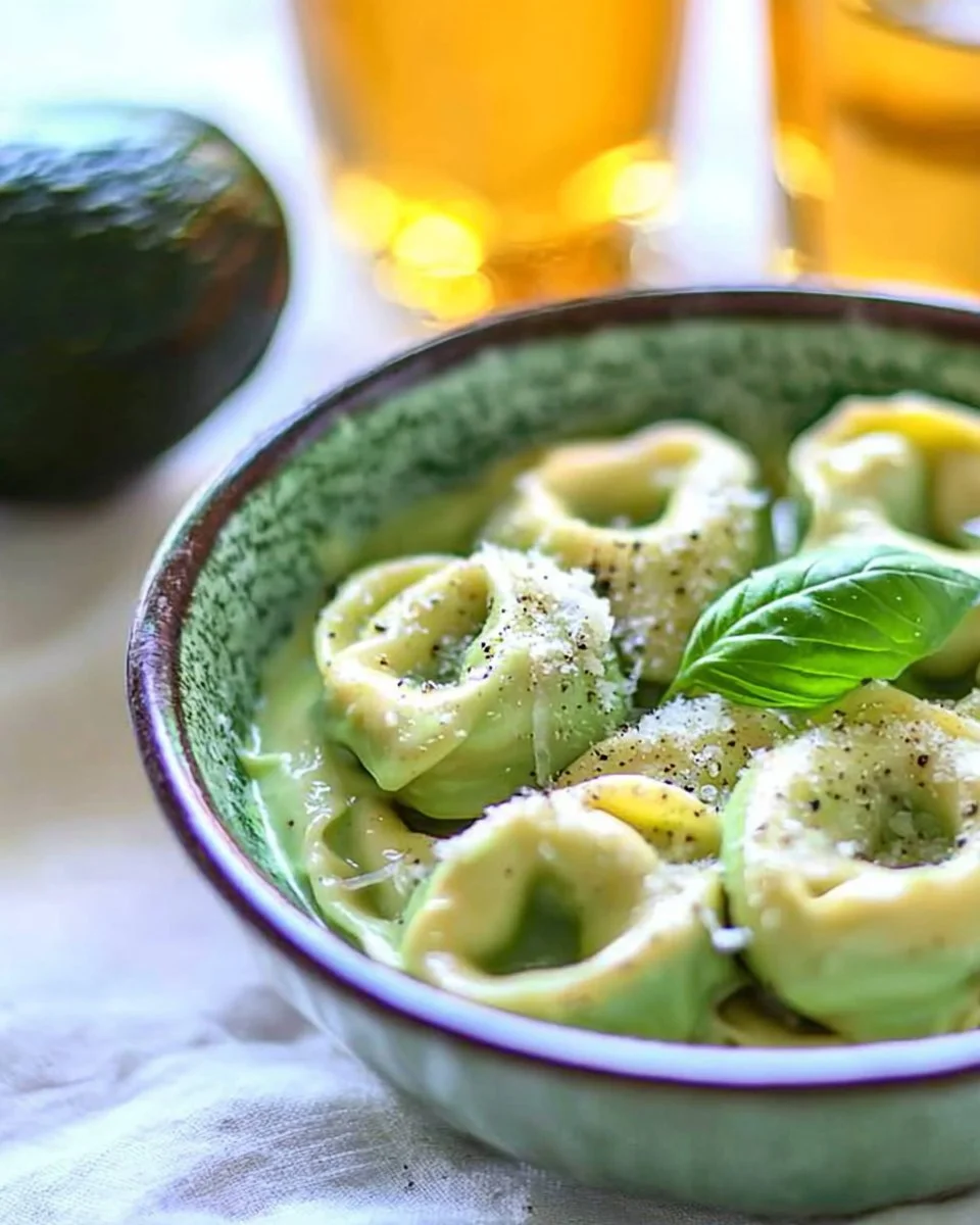 Creamy California Avocado Tortellini