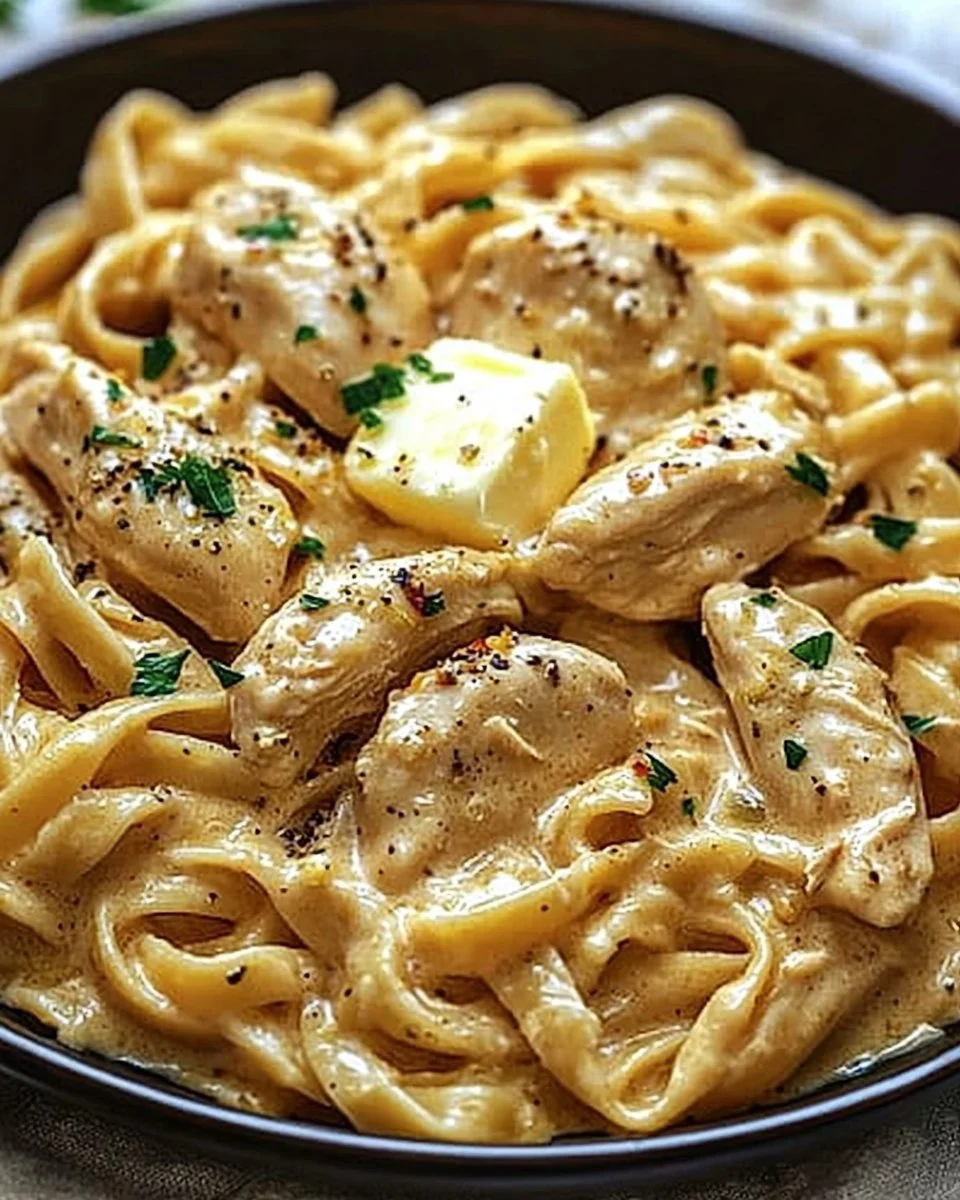 Creamy Cowboy Butter Chicken Pasta