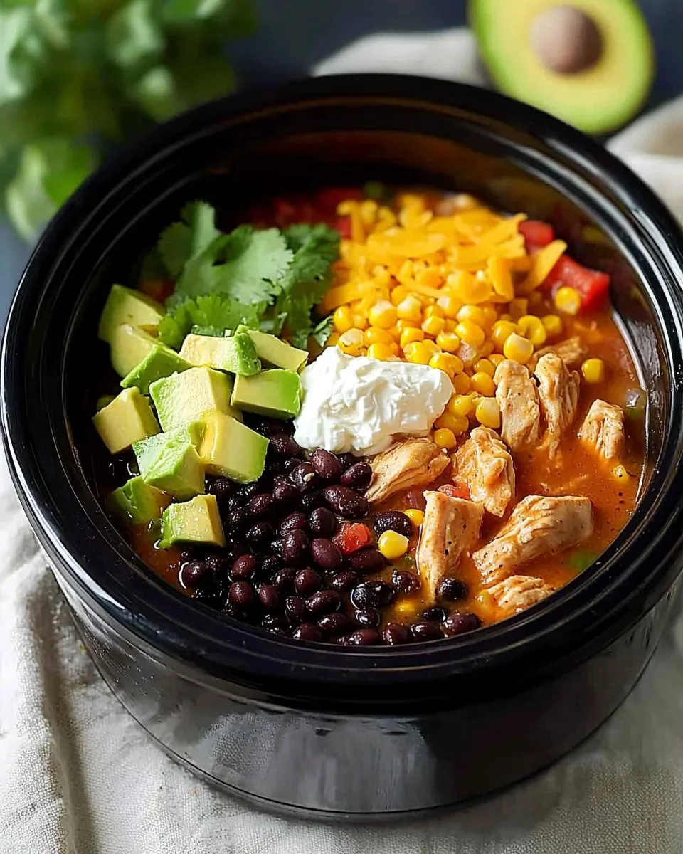 Crock Pot Fiesta Chicken