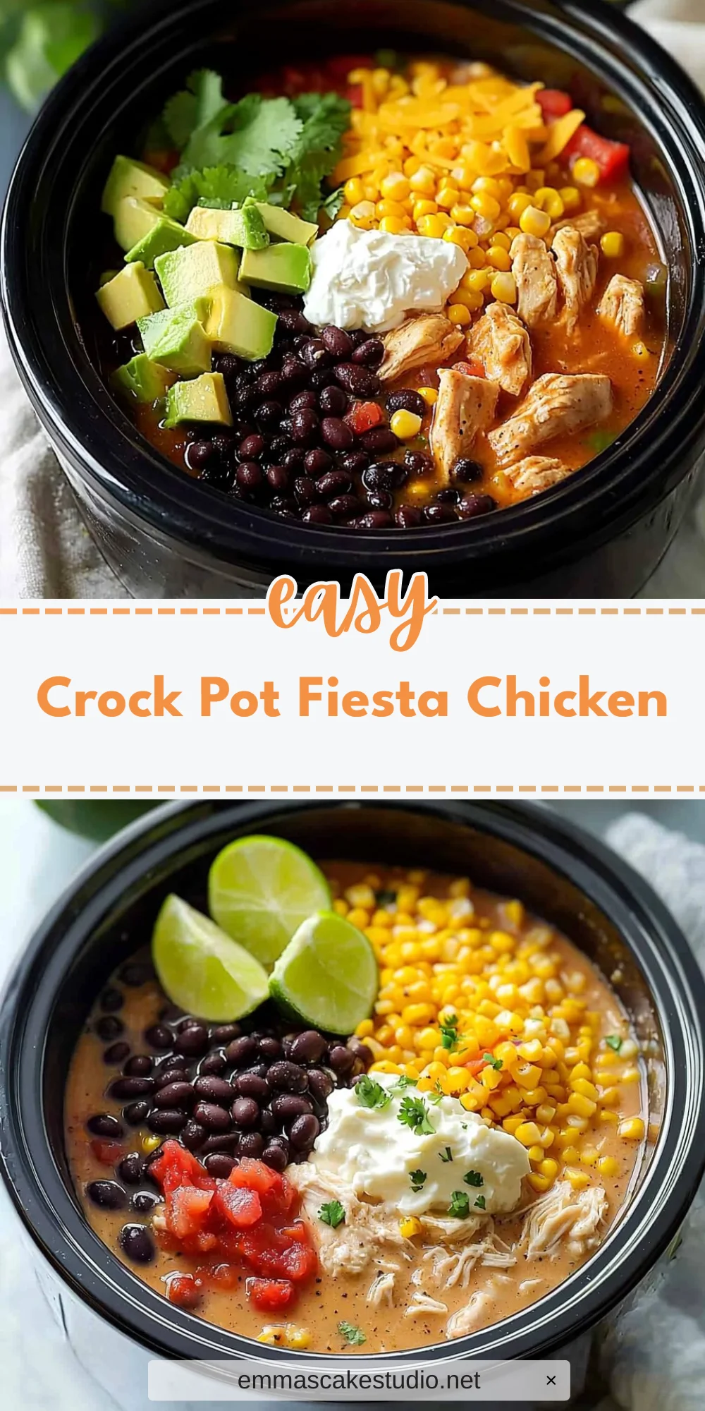 Crock Pot Fiesta Chicken