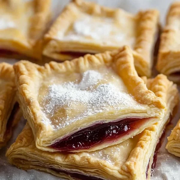 Easy homemade pop tarts made with pie crust, perfect for breakfast or snacks