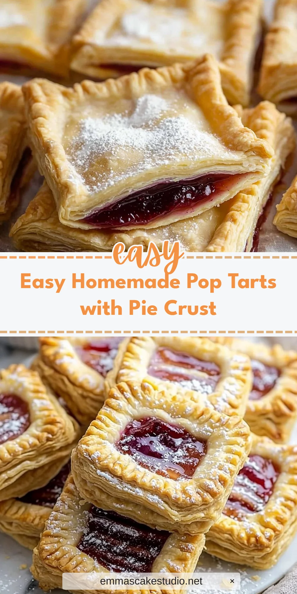 Easy Homemade Pop Tarts with Pie Crust