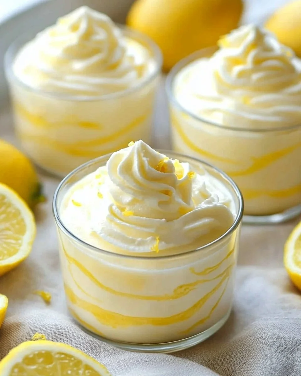 Easy Lemon Mousse