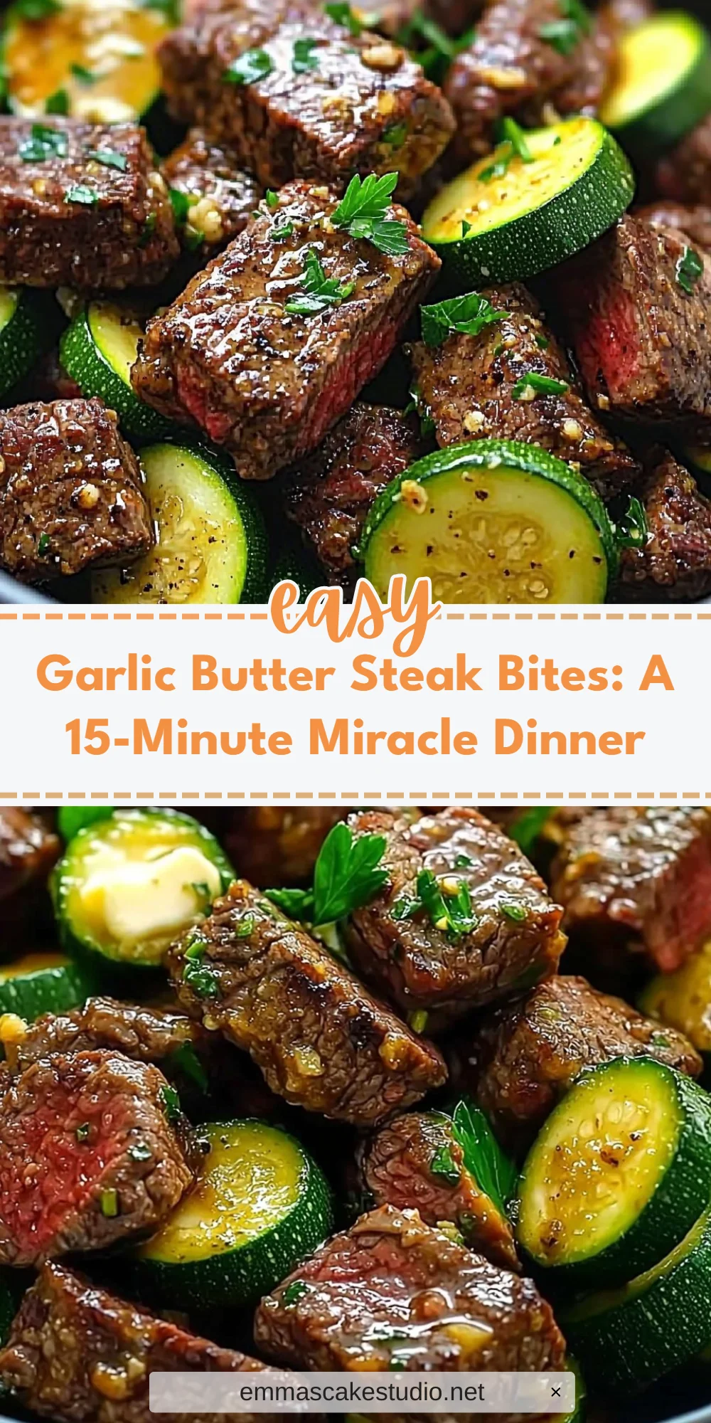 Garlic Butter Steak Bites: A 15-Minute Miracle Dinner