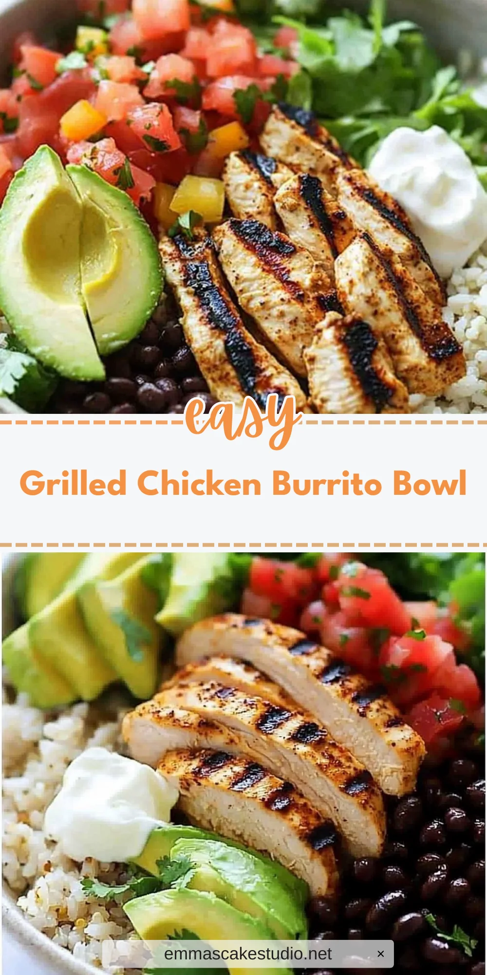 Grilled Chicken Burrito Bowl