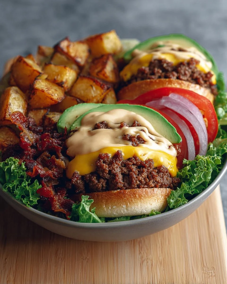 Healthy High-Protein Burger