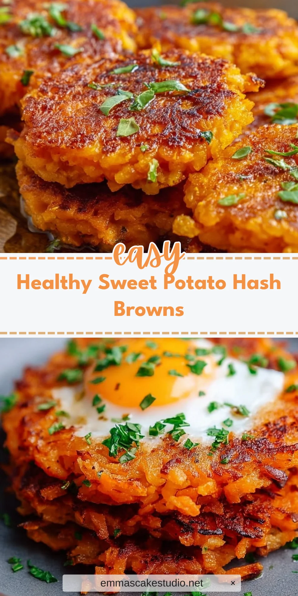 Healthy Sweet Potato Hash Browns
