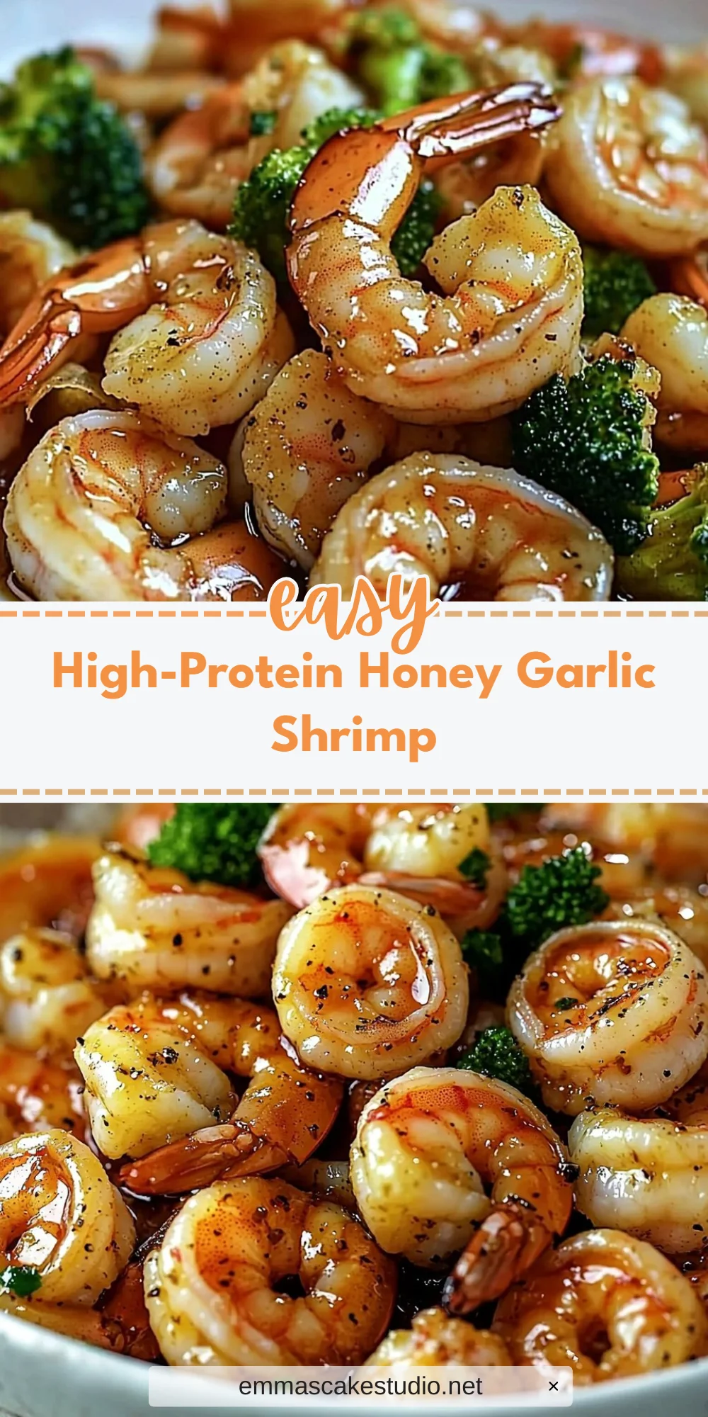 High-Protein Honey Garlic Shrimp