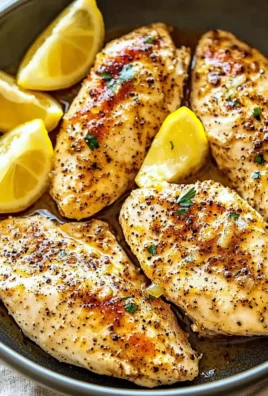 Delicious Lemon Pepper Chicken dish served with herbs and spices