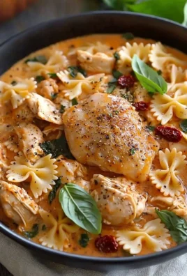 Delicious Marry Me Chicken Pasta garnished with herbs