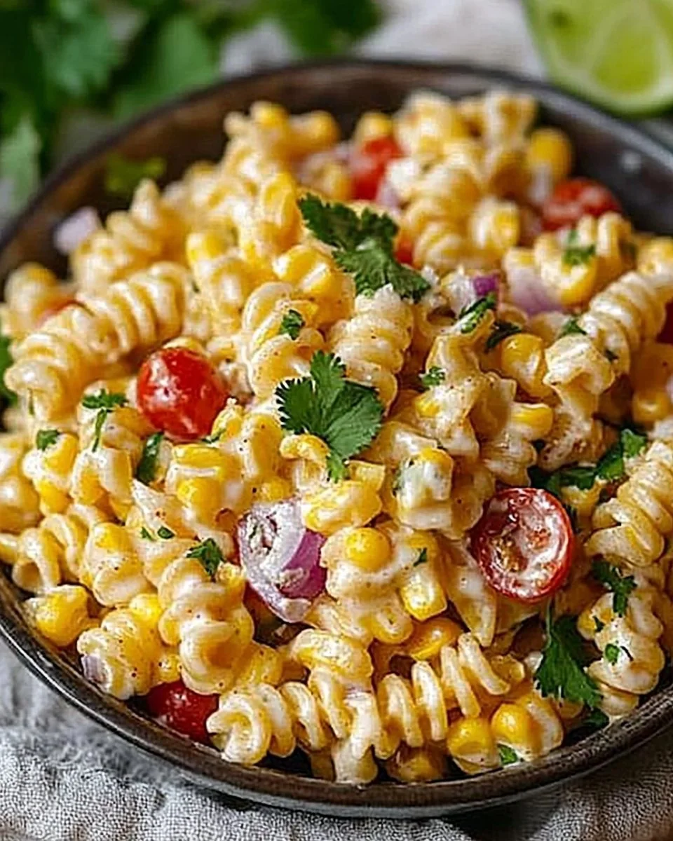 Mexican Street Corn Pasta Salad