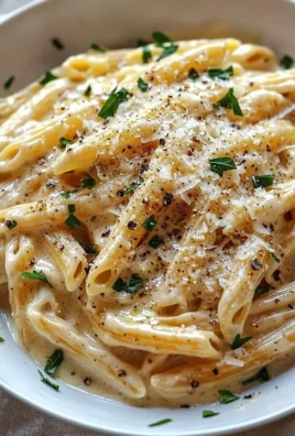 Delicious one pot creamy garlic pasta served in a bowl