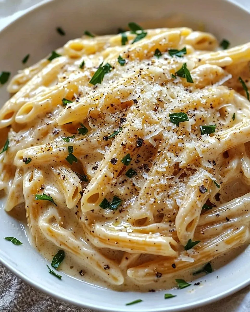 One Pot Creamy Garlic Pasta