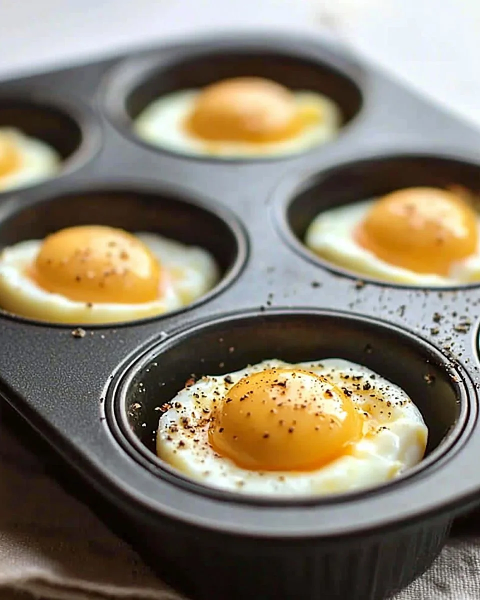 Oven Baked Eggs in a Muffin Tin