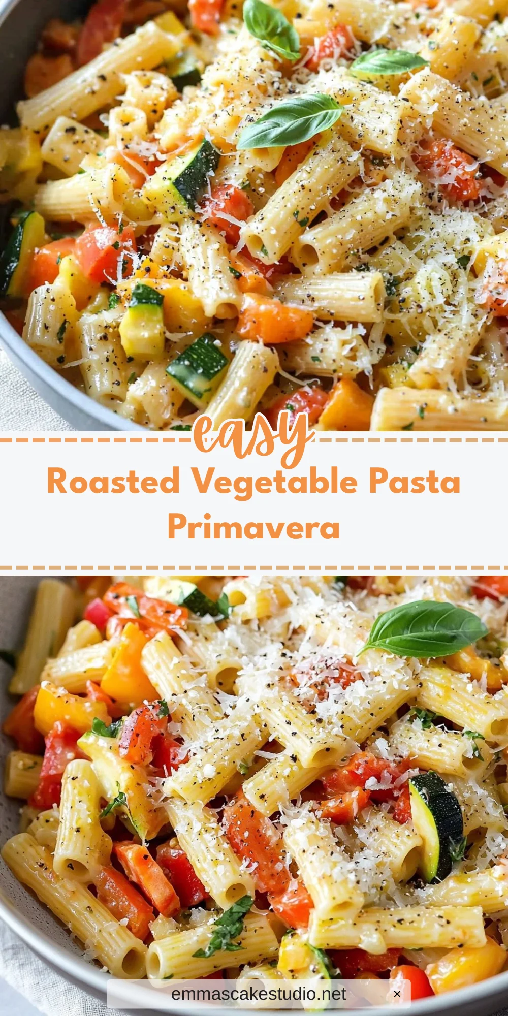 Roasted Vegetable Pasta Primavera