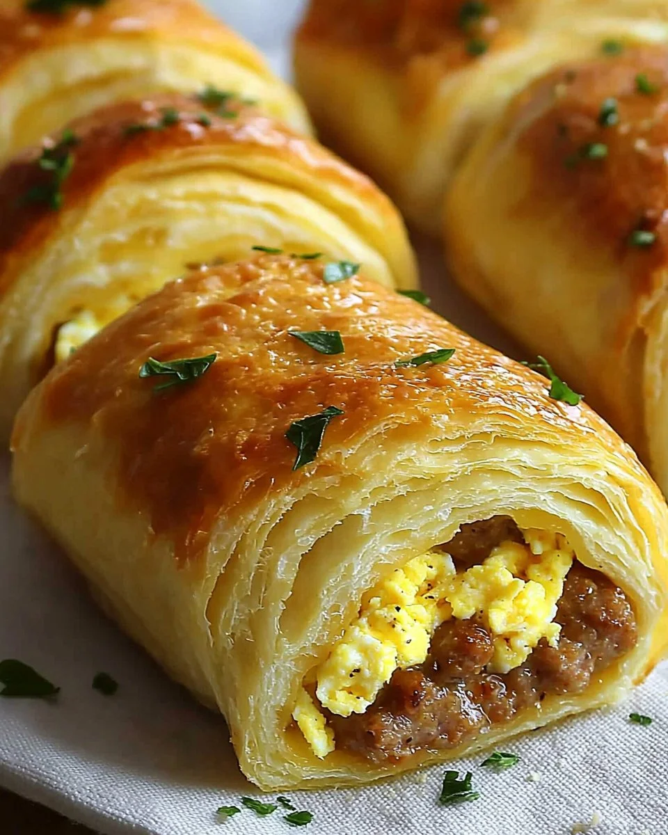 Sausage Egg Breakfast Roll-Ups – Quick & Easy Morning Treat! - mommyplates