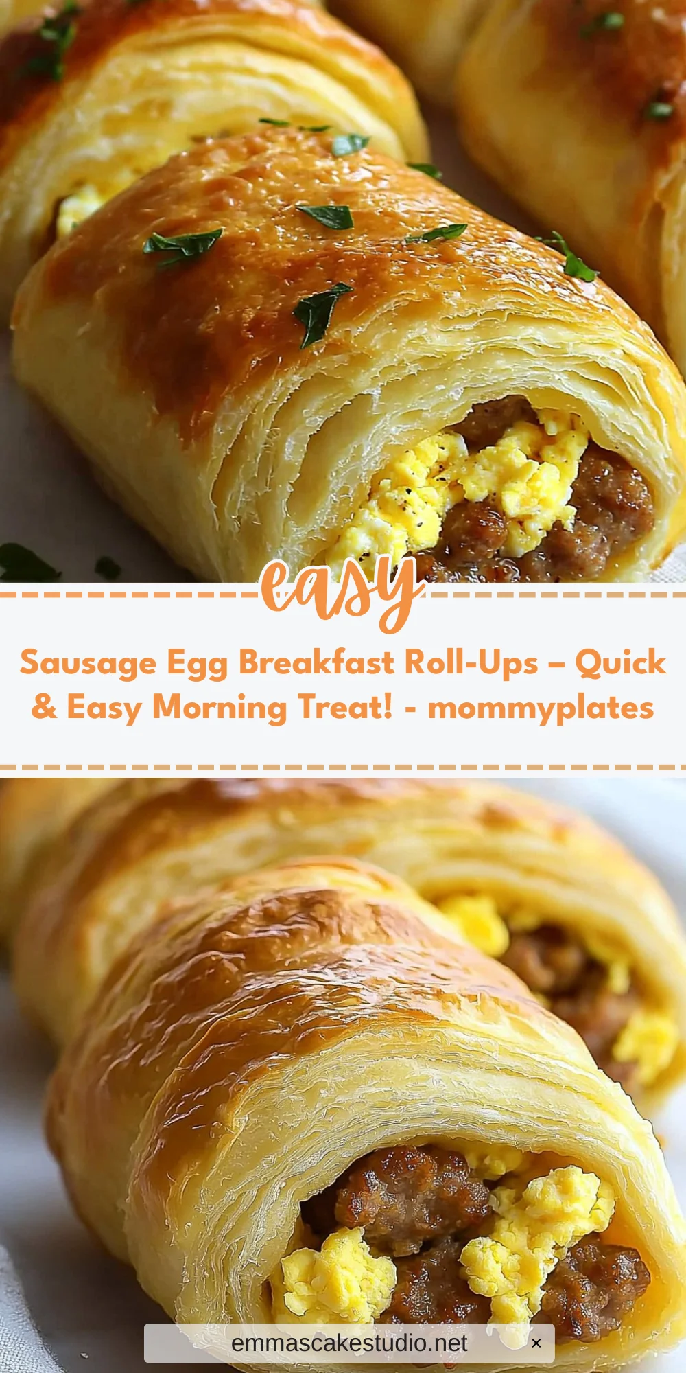 Sausage Egg Breakfast Roll-Ups – Quick & Easy Morning Treat! - mommyplates