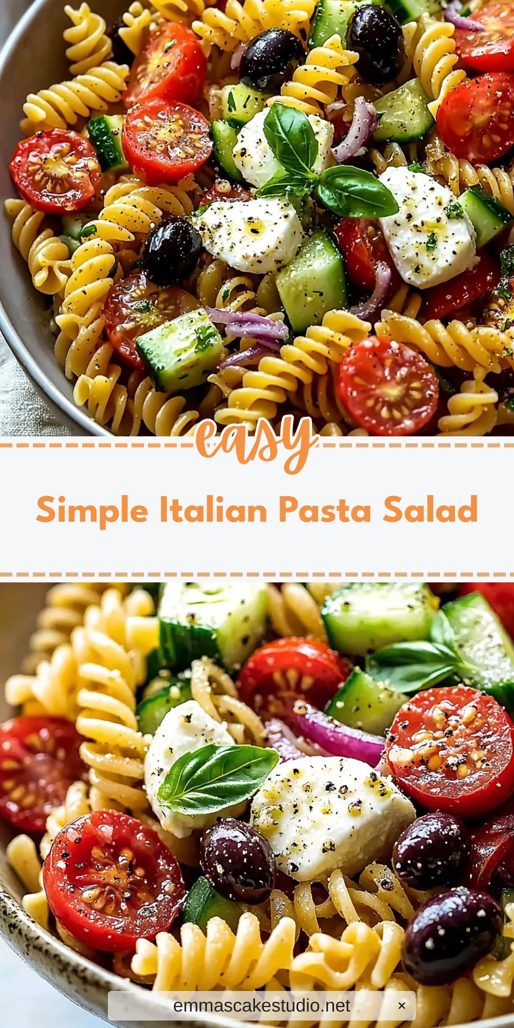 Simple Italian Pasta Salad