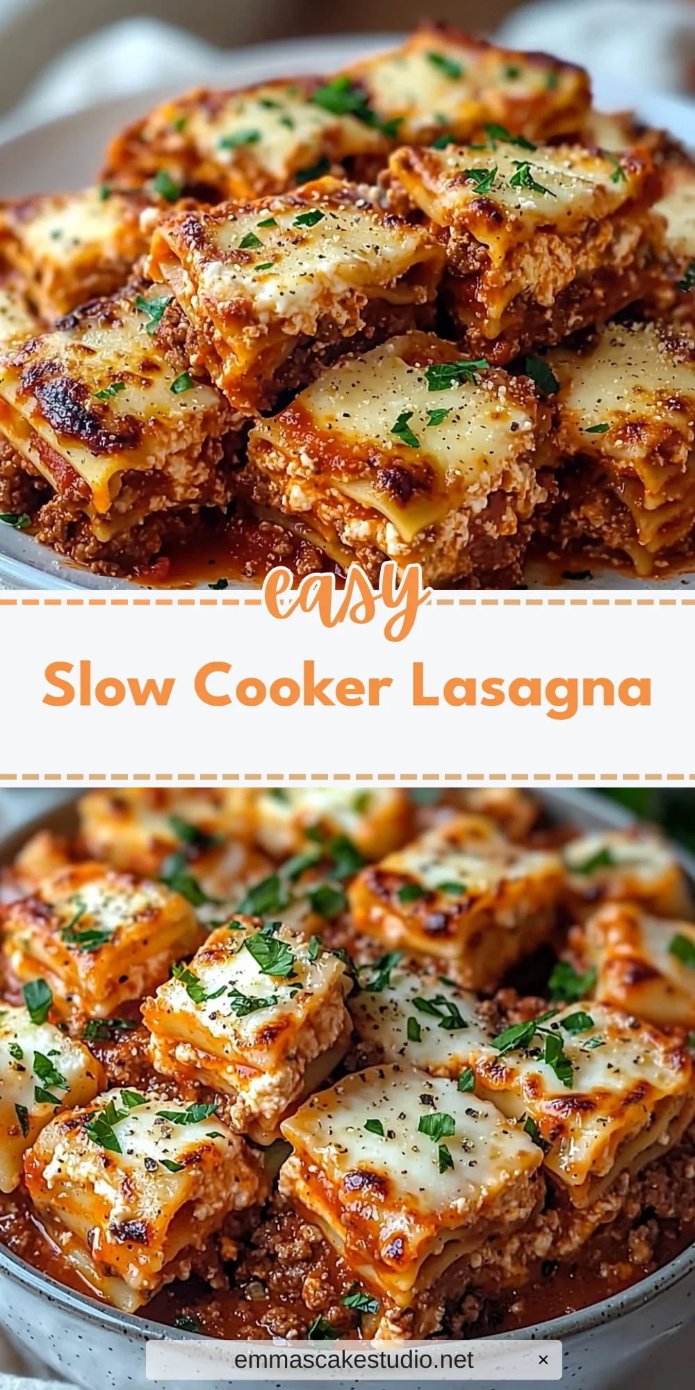 Slow Cooker Lasagna