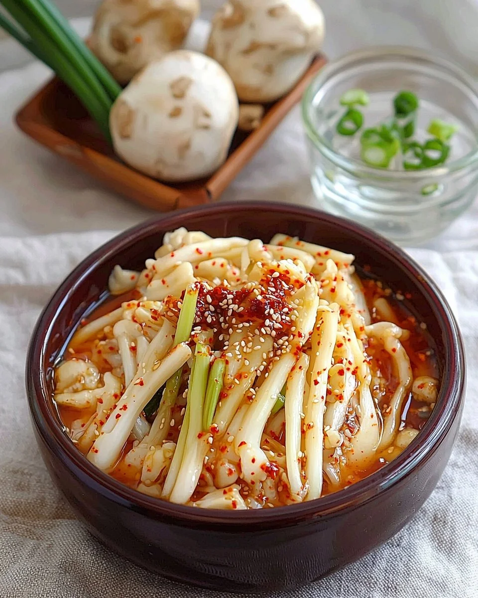 Spicy Enoki Mushroom
