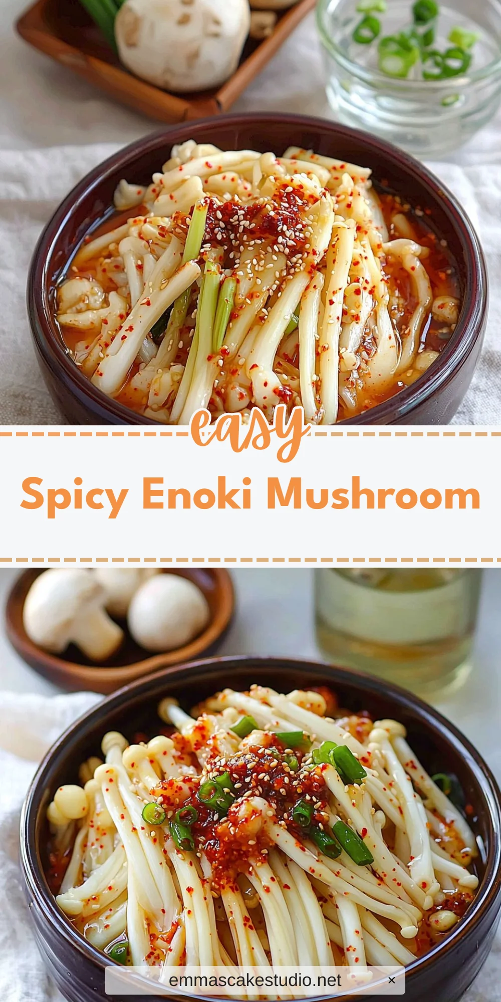 Spicy Enoki Mushroom