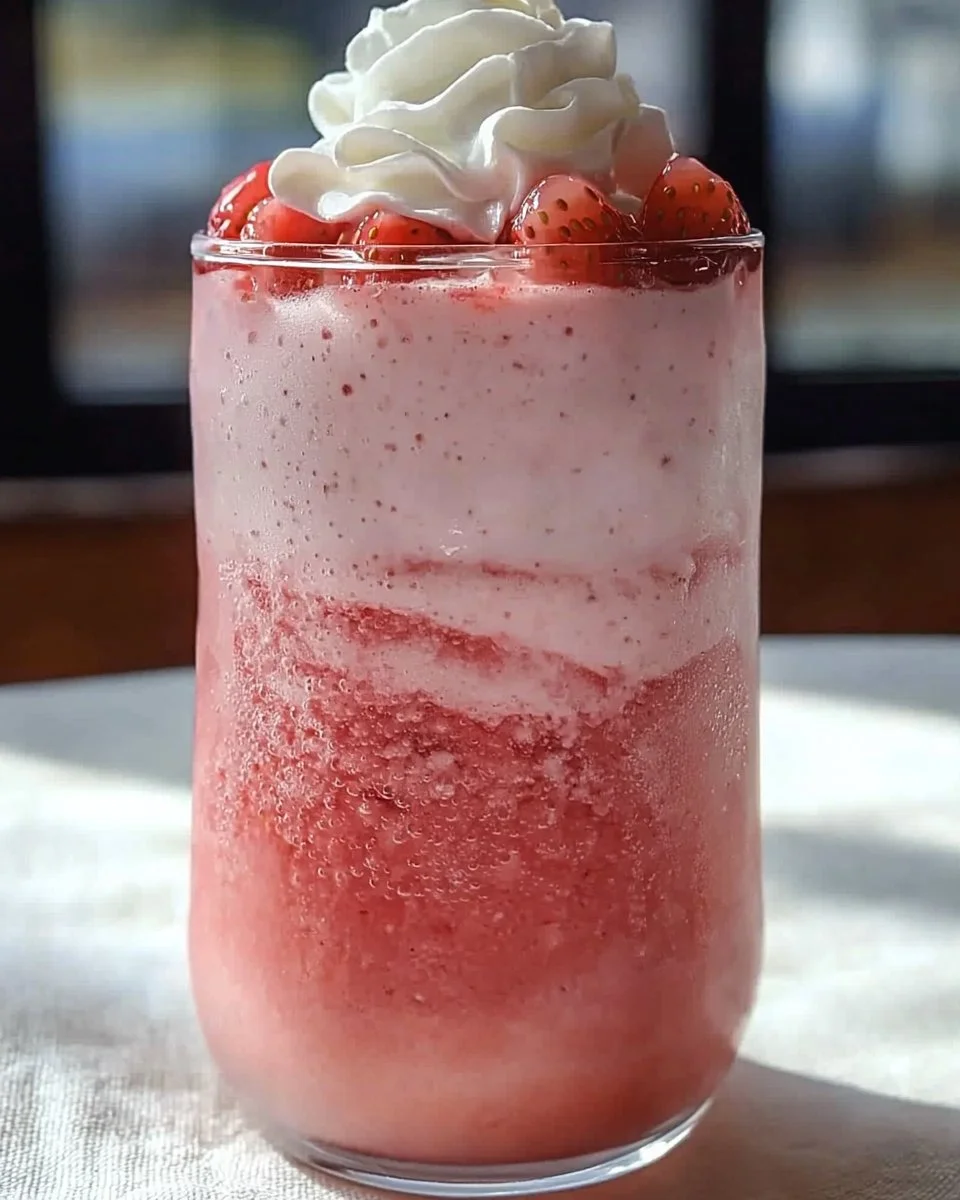 Starbucks strawberry cream frappuccino