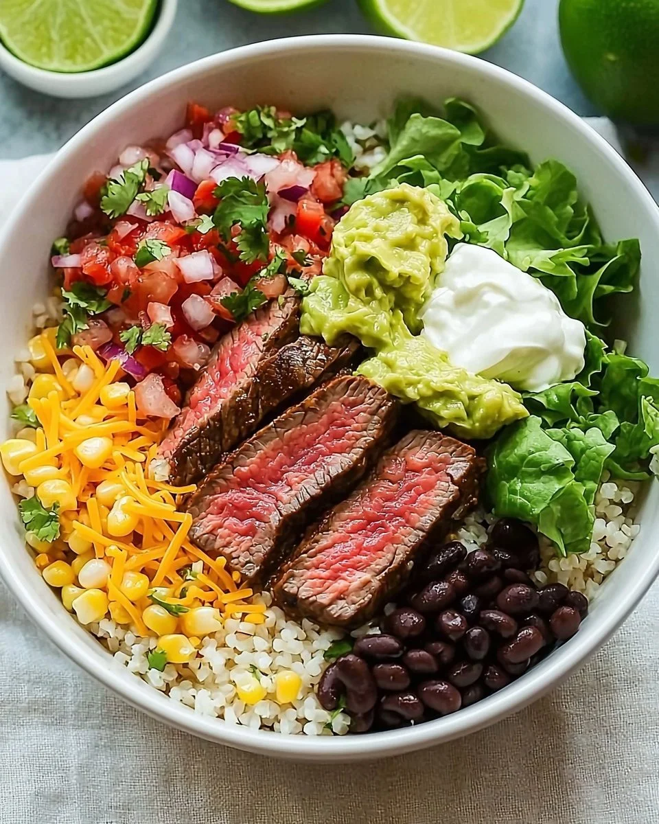 Steak Burrito Bowls (Chipotle Copycat)