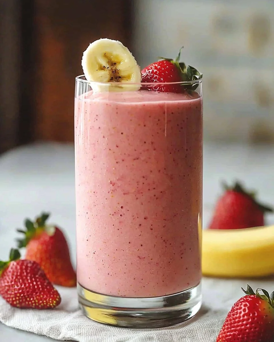 Strawberry Banana Smoothie