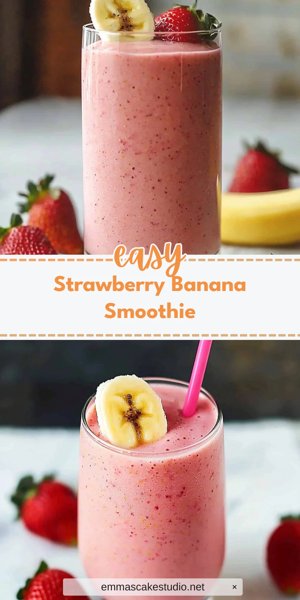 Strawberry Banana Smoothie