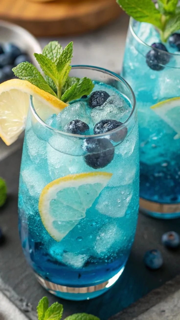 Blue Lagoon – A Refreshing Non-Alcoholic Drink
