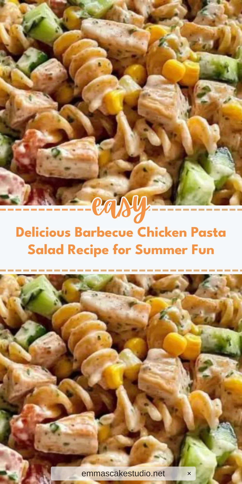 Delicious Barbecue Chicken Pasta Salad Recipe for Summer Fun