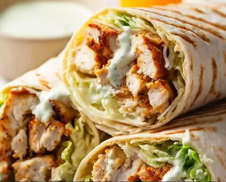 Grilled Chicken Wraps