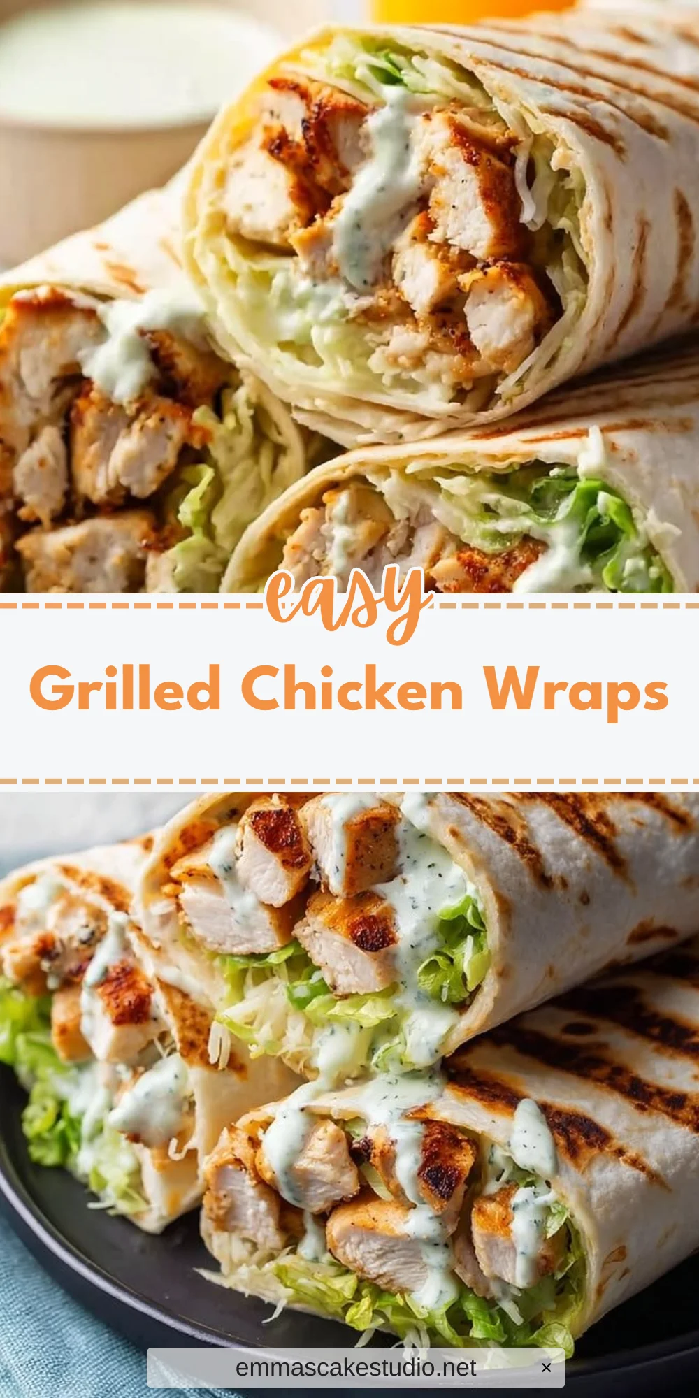Grilled Chicken Wraps