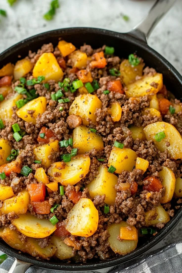 Ground Beef and Potatoes