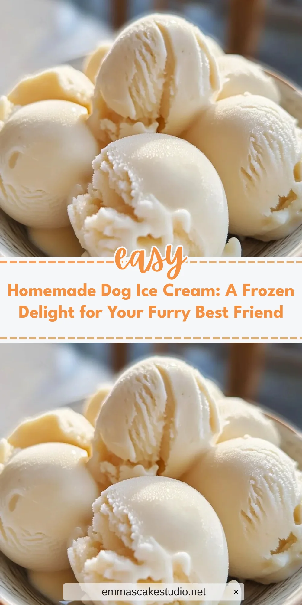 Homemade Dog Ice Cream: A Frozen Delight for Your Furry Best Friend