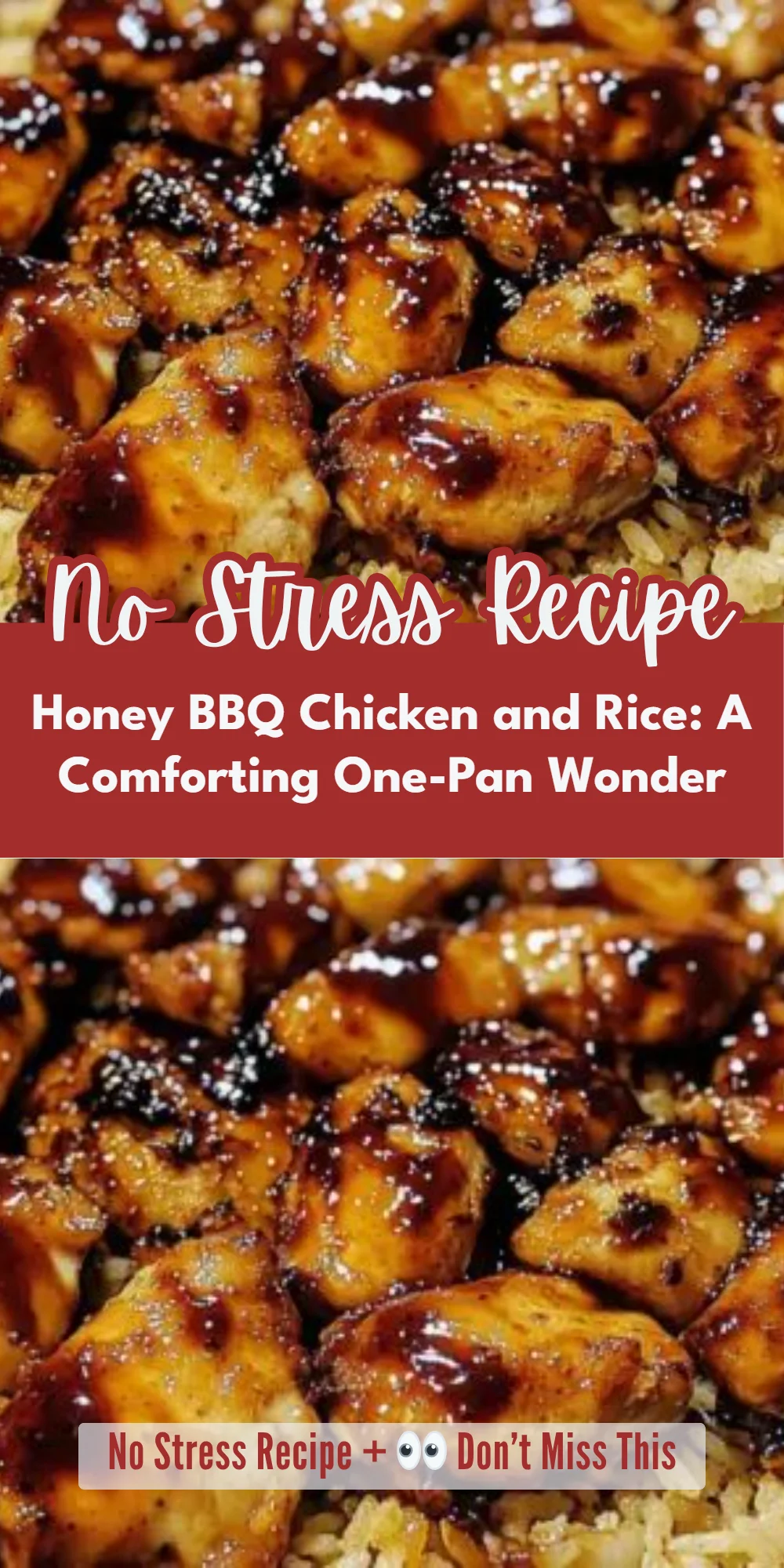 Honey BBQ Chicken and Rice: A Comforting One-Pan Wonder