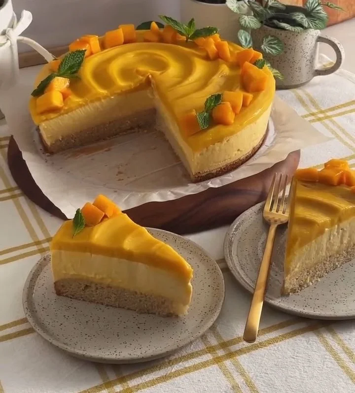 Mango Mousse Cake