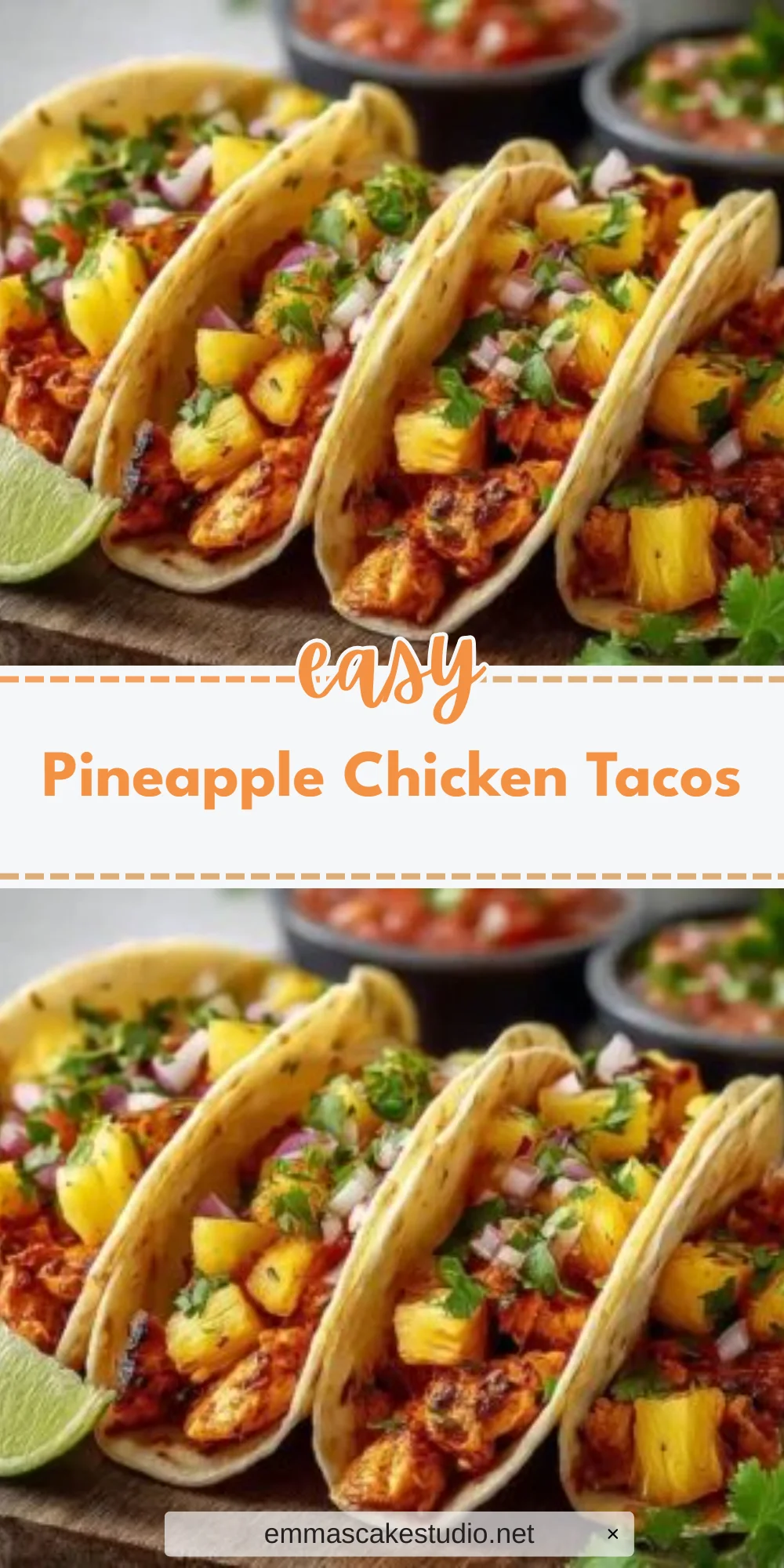 Pineapple Chicken Tacos
