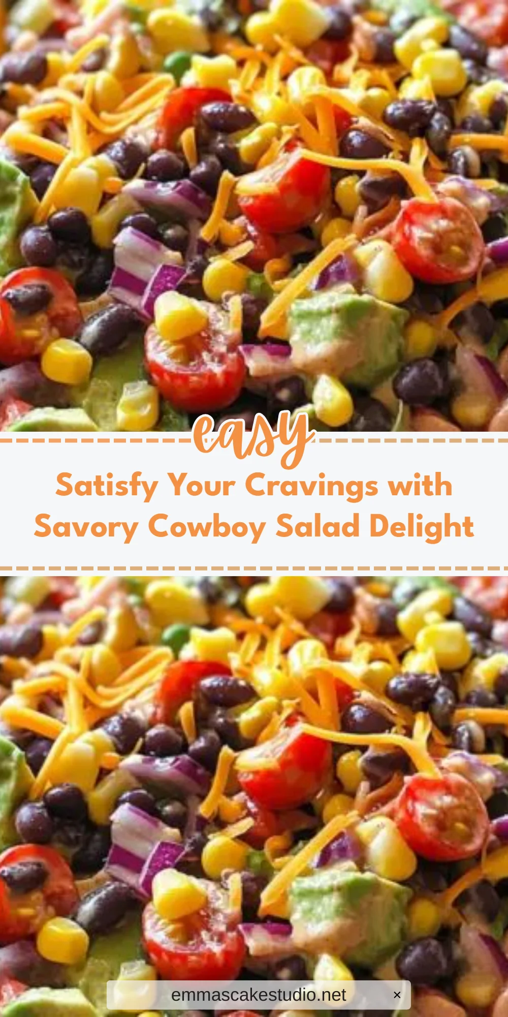 Satisfy Your Cravings with Savory Cowboy Salad Delight