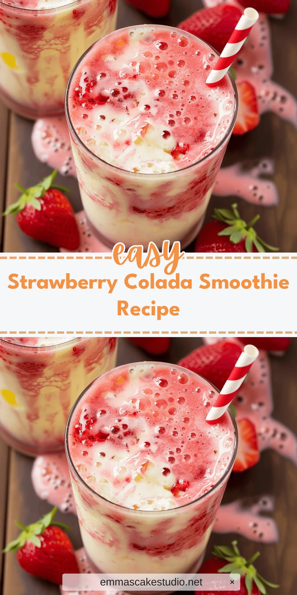 Strawberry Colada Smoothie Recipe