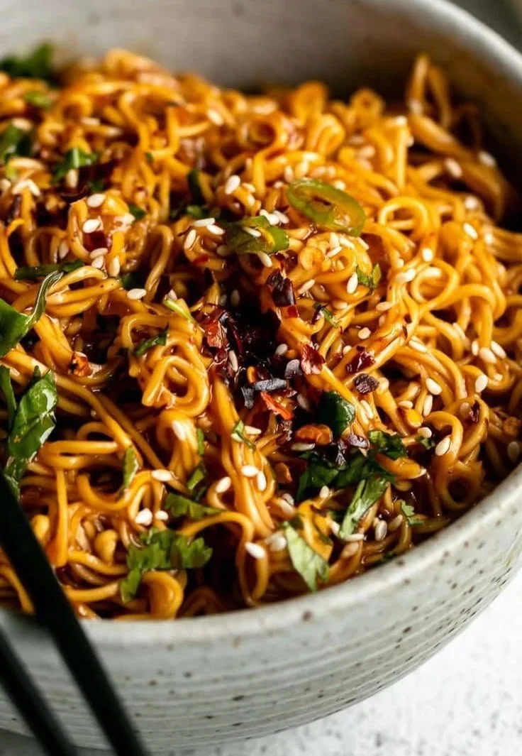 15 Minute Spicy Ramen Noodles