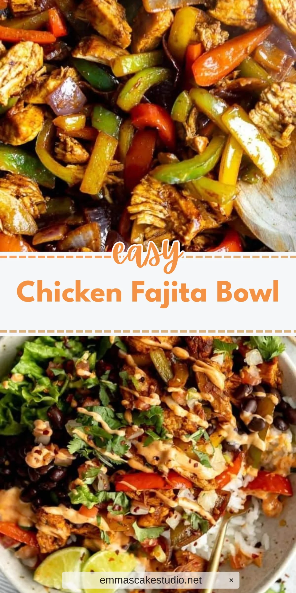 Chicken Fajita Bowl
