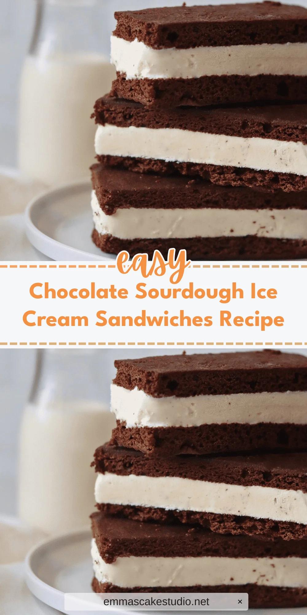Chocolate Sourdough Ice Cream Sandwiches Recipe
